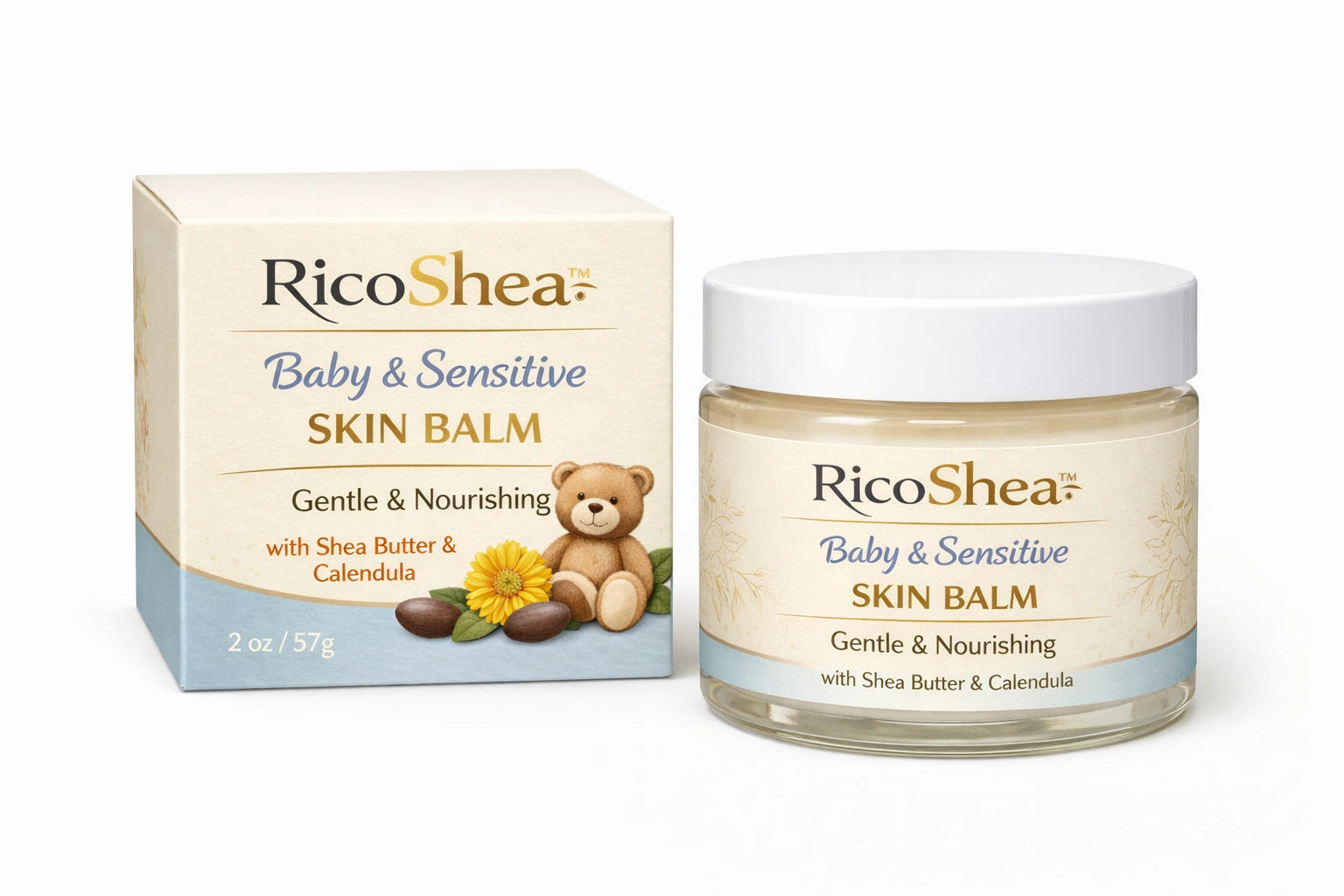 RicoShea Baby Sensitive Skin Balm Travel Size